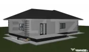 Casă individuală modernă | 100 mp utili | 600 mp teren Ho 