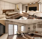 Studio, 56.72 mp intr-un ansamblu cu 0% Comision la Achiziț 