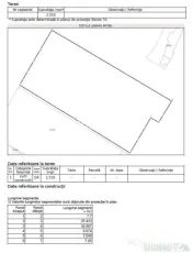 Teren 2519 MP - Deschidere 34 MP • Sector 5 - Salaj • 