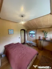 Casă ecologică exclusivistă din beton de canepă, concept 