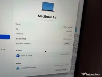Macbook Air M3 15.3" 2024 8Gb RAM 256Gb SSD 