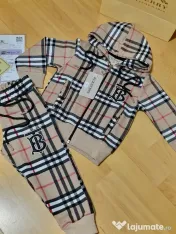 Treninguri copii Burbbery,model unisex,varsta 1-5ani/bumbac 