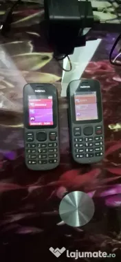 Telefoane Nokia 100 x2 bucati + incarcatoare