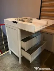 Comodă Ikea bebe cu masă de înfășat 