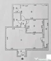 3 camere Nerva Traian decomandat,centrală,et. 4, an 2014, m 