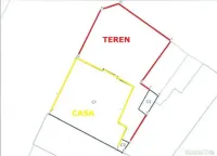 Teren 198mp +casa nelocuibila 