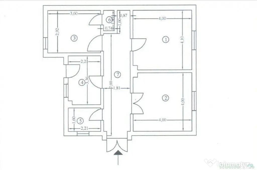 Teren 198mp +casa nelocuibila