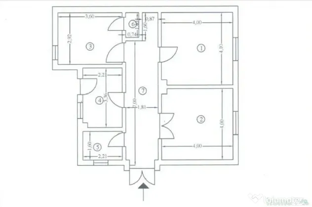 Teren 198mp +casa nelocuibila