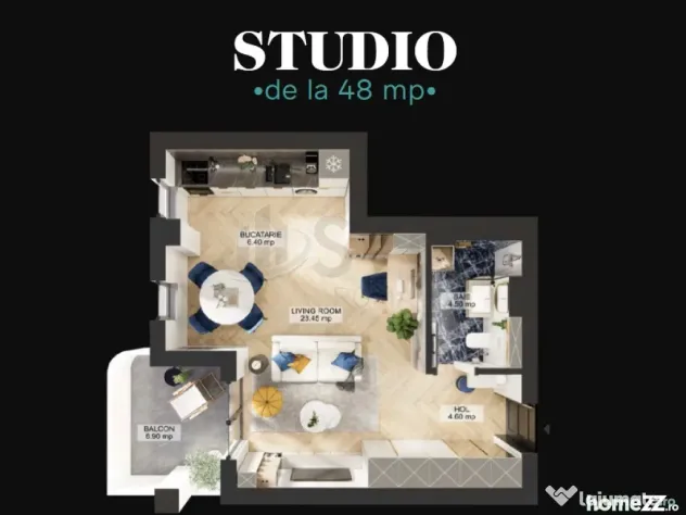 Studio My Place North I Pipera Plaza I Investitie I