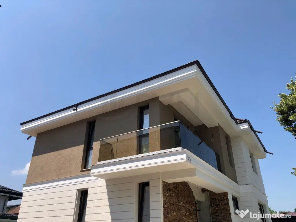 Vila Cernica cu pompe de caldura si panouri fotovoltaice