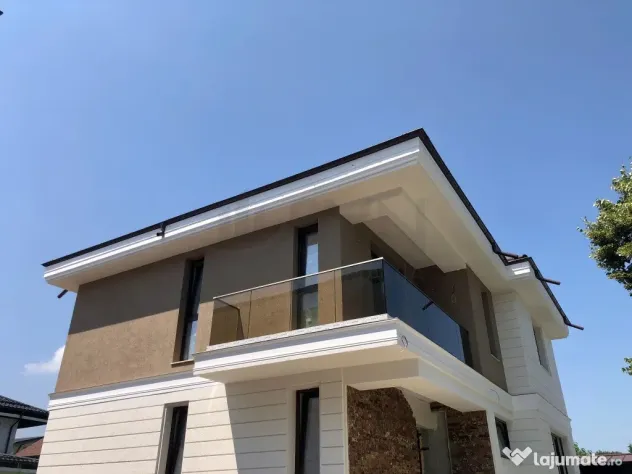 Vila Cernica cu pompe de caldura si panouri fotovoltaice