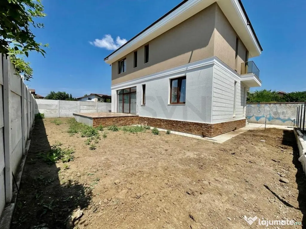 Vila Cernica cu pompe de caldura si panouri fotovoltaice