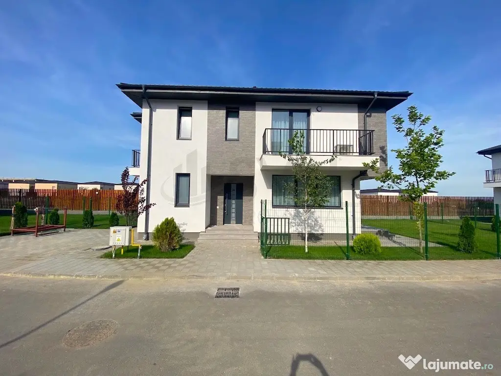 Vila individuala - in complex rezidential securizat