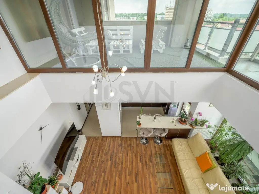 Jolie Ville Loft penthouse cu terase 41mp