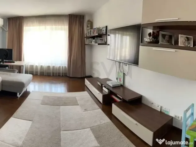 Barbu Vacarescu - apartament cu 3 camere si centrala proprie
