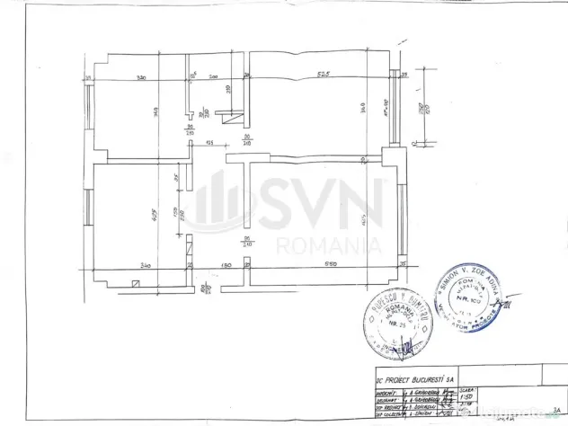 Barbu Vacarescu - apartament cu 3 camere si centrala proprie