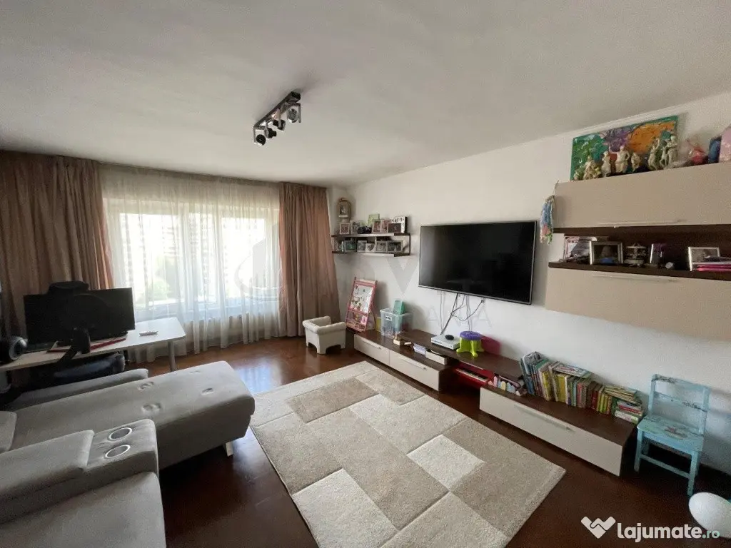 Barbu Vacarescu - apartament cu 3 camere si centrala proprie