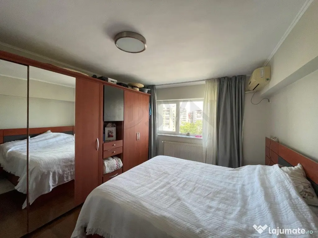 Barbu Vacarescu - apartament cu 3 camere si centrala proprie