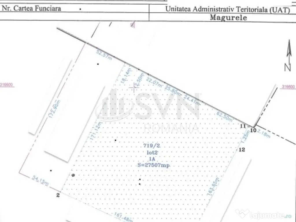Teren Magurele - 27507 mp - Acces Dublu - Proximitate A0