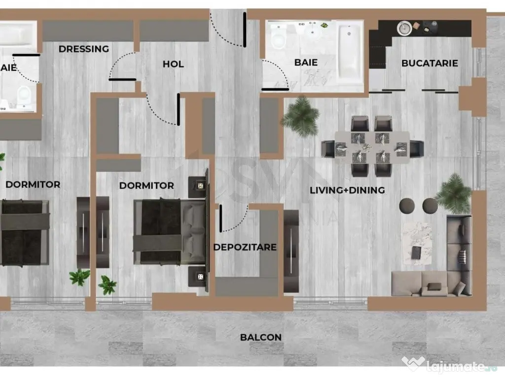 Apartament 3 camere I Noura Pipera