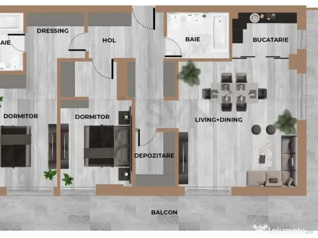 Apartament 3 camere I Noura Pipera