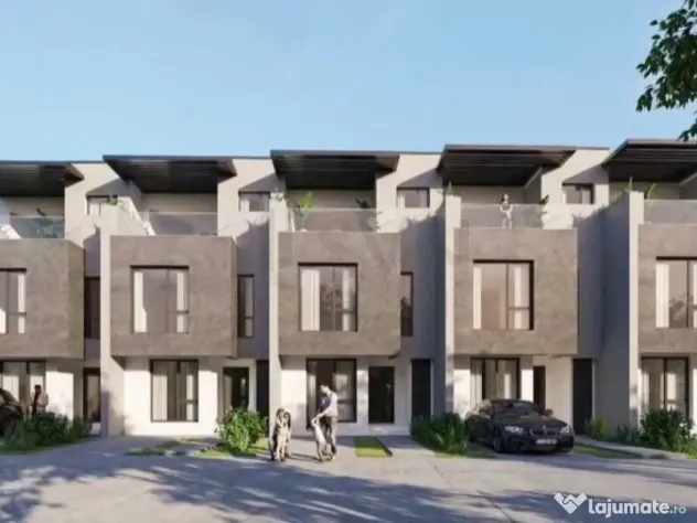 Vila de 4 camere dressing si baie proprie Pipera