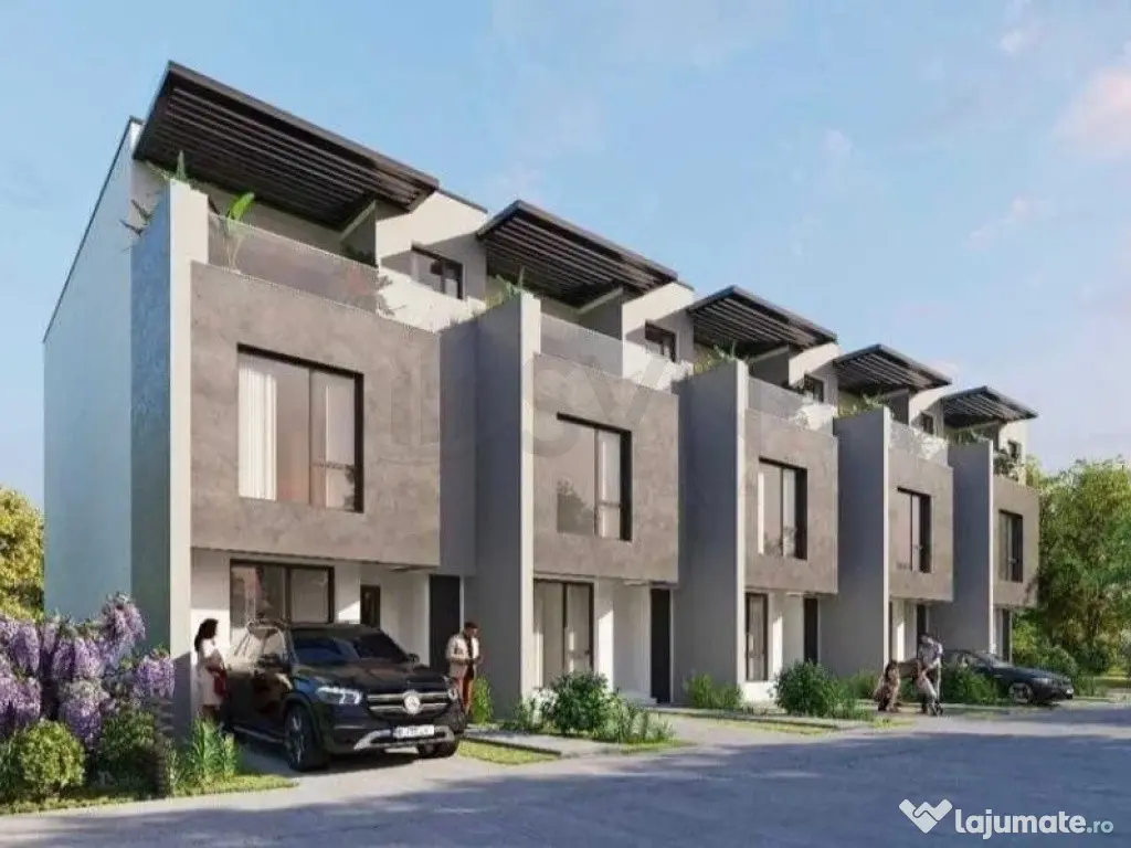 Vila de 4 camere dressing si baie proprie Pipera