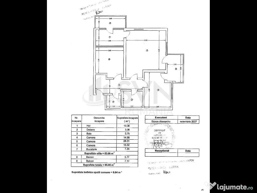 Apartament 3 Camere Cartierul Latin Prelungirea Ghencea d...