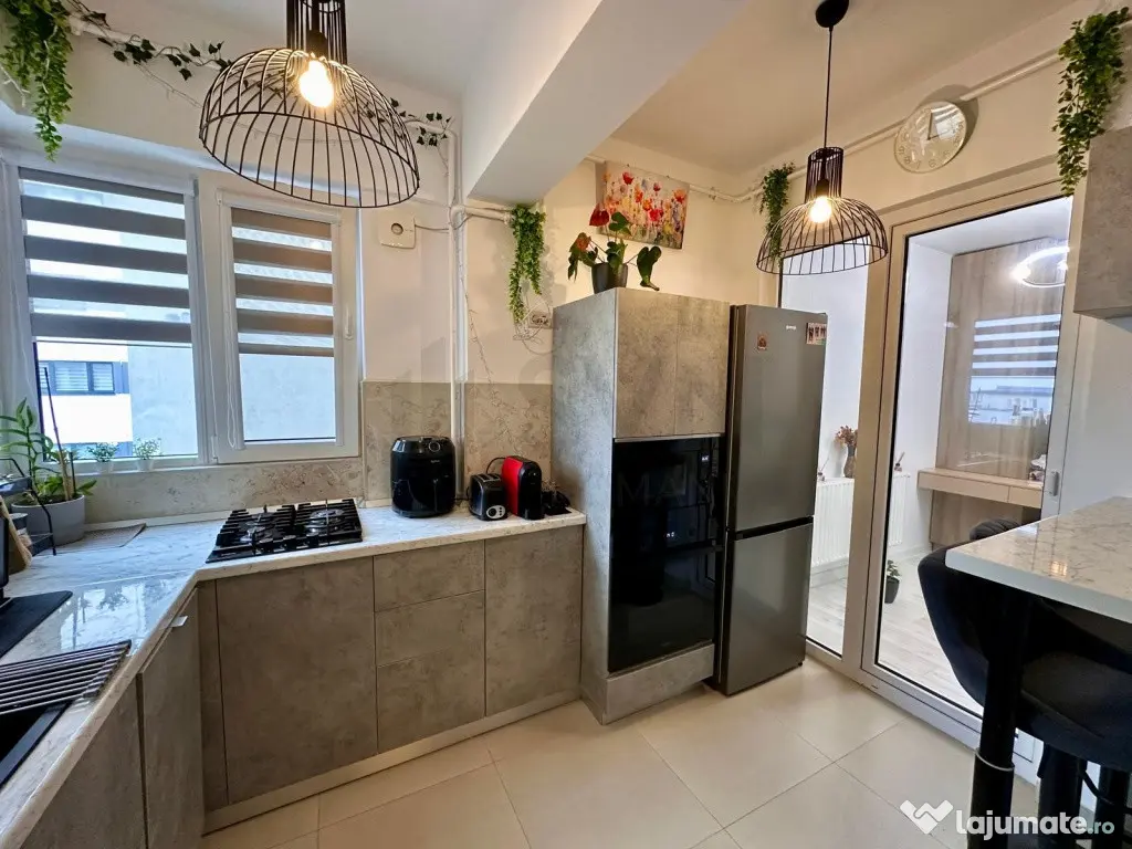 Apartament 2 Camere Complet Mobilat si Utilat