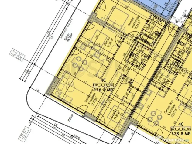 Apartament spatios 4 Camere cu terasa spatioasa I One Lak...