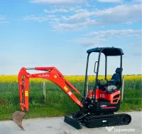 Miniexcavator kubota /1,8t/șenile extensibile 