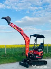 Miniexcavator kubota/1,8t/șenile extensibile 