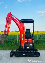 Miniexcavator kubota/1,8t/șenile extensibile 
