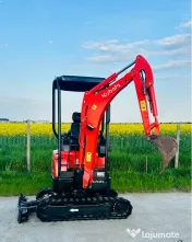 Miniexcavator kubota/1,8t/șenile extensibile 