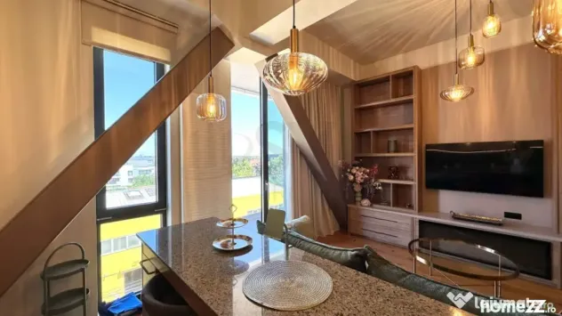 Apartament 2 camere complet mobilat Aviatiei metrou