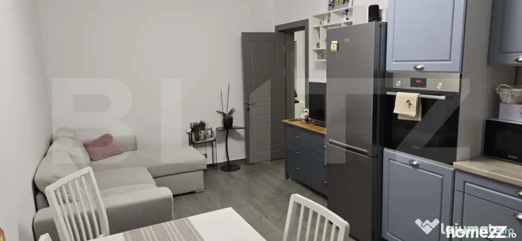 Apartament cu 2 camere, 45 mp, ansamblu privat, zona Apahida