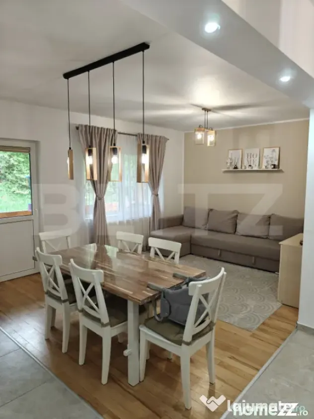 Apartament 3 camere, la 2 min de bus, liceu și grădiniță