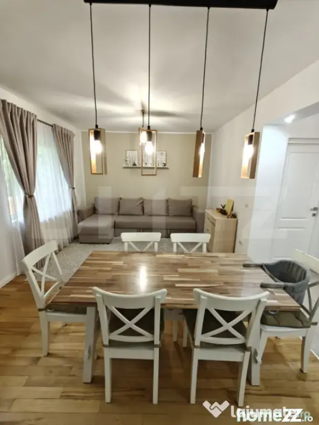 Apartament 3 camere, la 2 min de bus, liceu și grădiniță