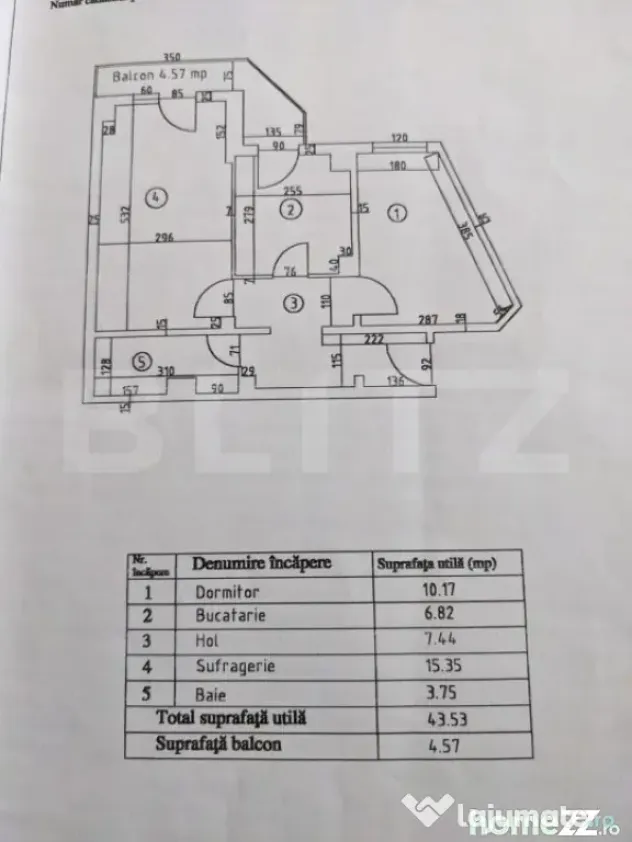 Apartament 2 camere| 48 mp| Centru Târgoviște| Lângă Pri