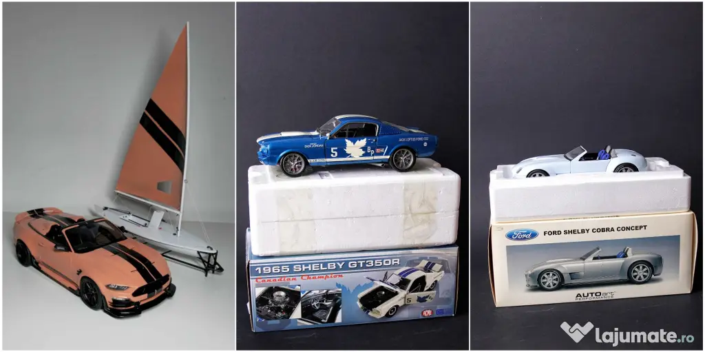 Vand pachet de 17 machete auto american muscle cars 1:18