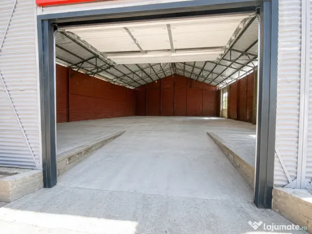 Hală industrială 216 mp de închiriat– Huși,zonă comercială/industrială