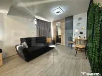 Studio premium open-space, 35 mp, terasa si parcare – zona