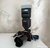 Sony A7 + Samyang 75mm f1.8 + blitz – kit portrete