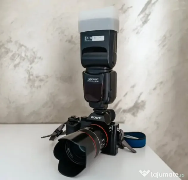 Sony A7 + Samyang 75mm f1.8 + blitz – kit portrete