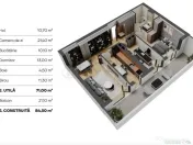 Apartament 3 camere Dimitrie Pompeiu metrou Pipera 
