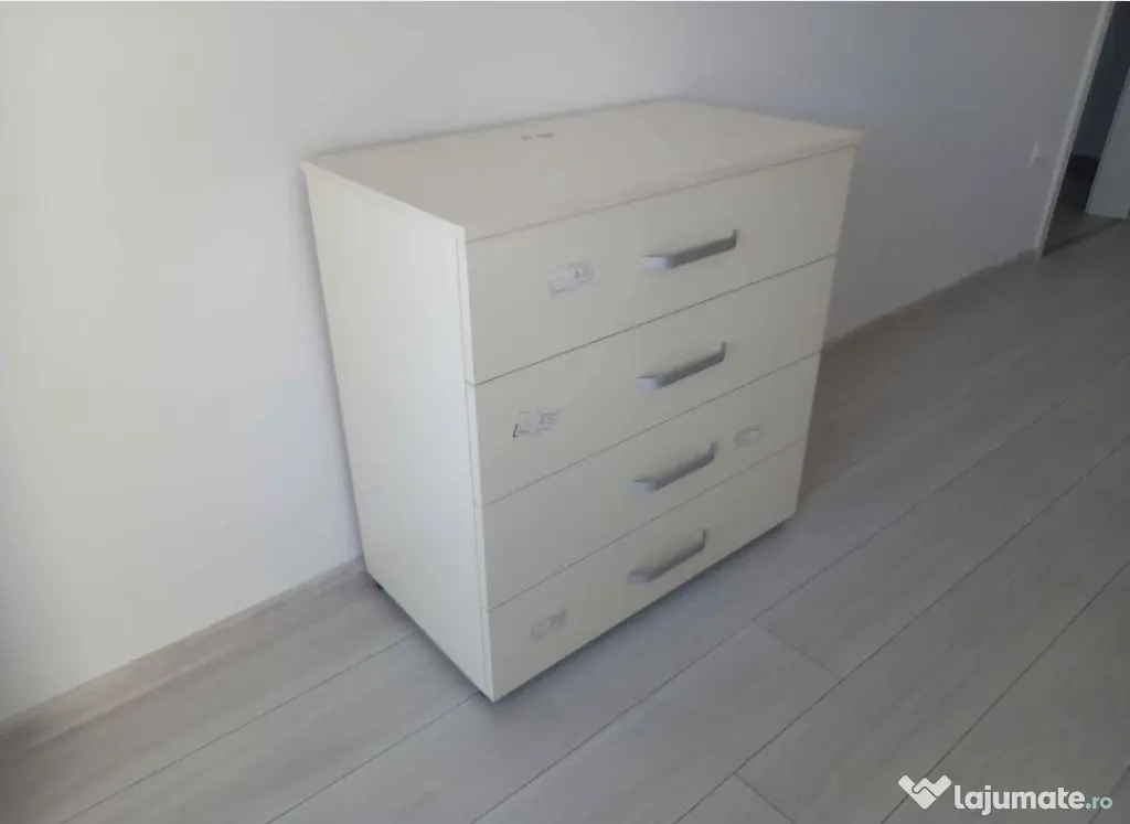 Comodă TV 4 sertare / Pal melaminat 18mm / Cant abs 2 mm