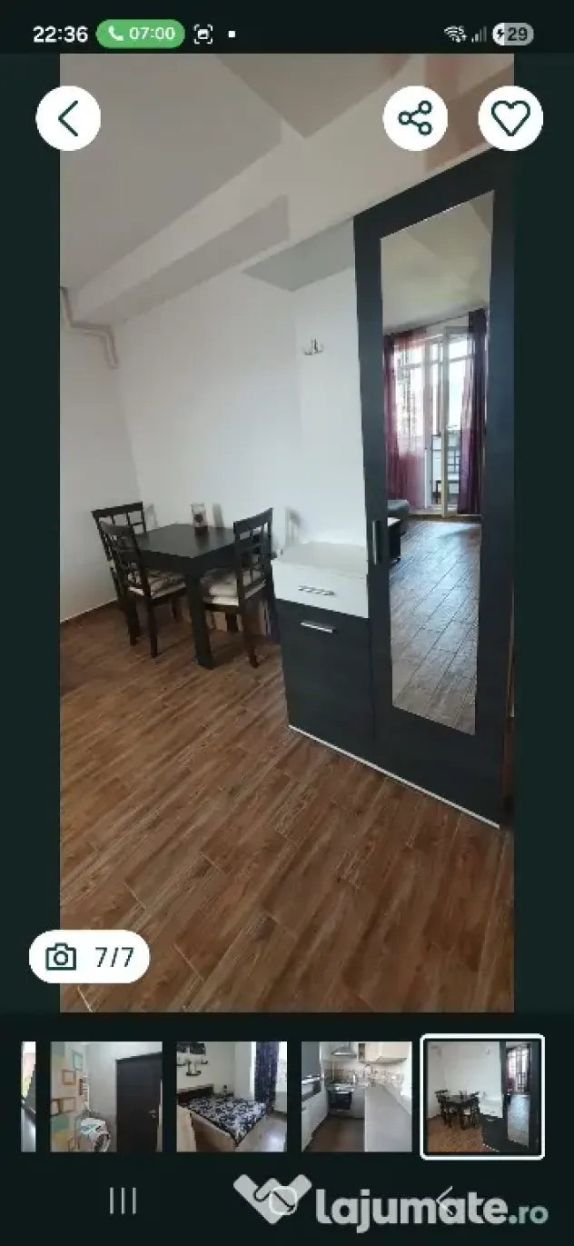 Închiriez apartament 2 camere confort 1 Militari Residence.