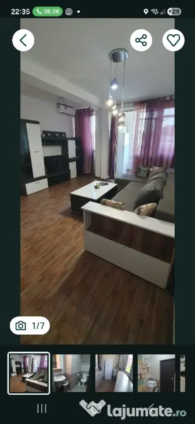 Închiriez apartament 2 camere confort 1 Militari Residence.