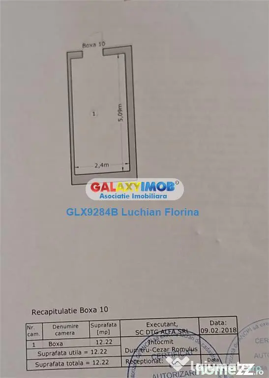 Comision 0% I 2 camere, boxa, loc de parcare I Metalurgiei