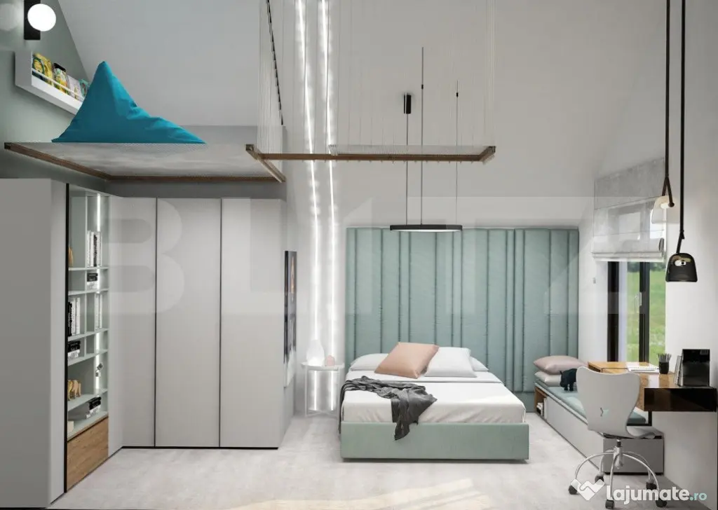 Casa individuala LA ROSU 4 camere, P+M, proiect superb! zona